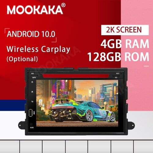 PX6 Android 10.0 4+128G Screen Car Multimedia Player For FORD Fusion Explorer 2006-2009 Audio Radio Stereo GPS Navi Head Unit