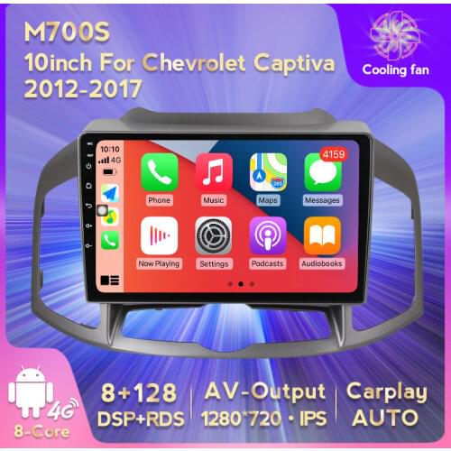 Carplay Auto GPS Navigation Monitor For Chevrolet Captiva 2011-2017 Car Multimedia player Android 11 Octa-core IPS WIFI BT Audio