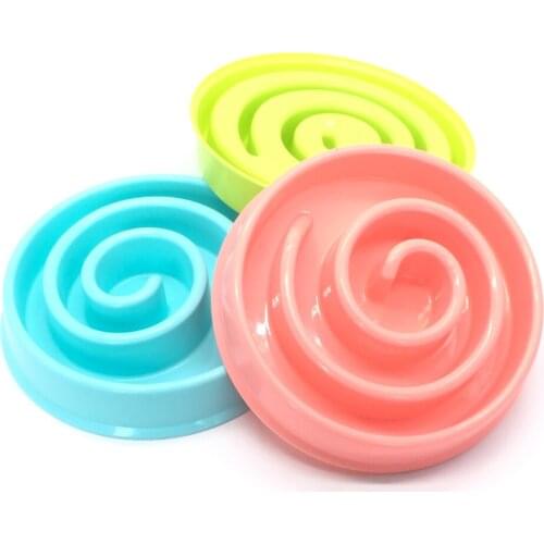 Eat Slow Dog Bowl Slow Feeder Bath Pet Supplies Dog Feeder Accessories Slow Feed Bowl For Dog Slow Feeder Cat Pet Feeder Bowls