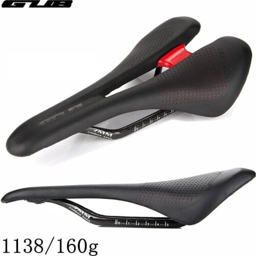 GUB Mountain Road Bike Seat Bicycle Hollow Microfiber Leather Saddle Comfort Vent Holes Saddle - Women Men Adult Cycling Parts