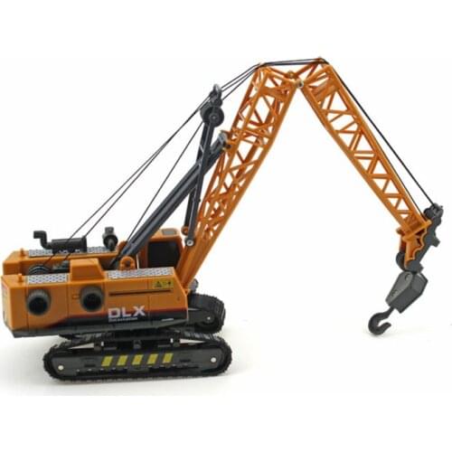 Crane Toy Construction Vehicle 1:50 Diecast Engineering Toys Truck Tractor High Simulation Boys Machine Model Toys For Children
