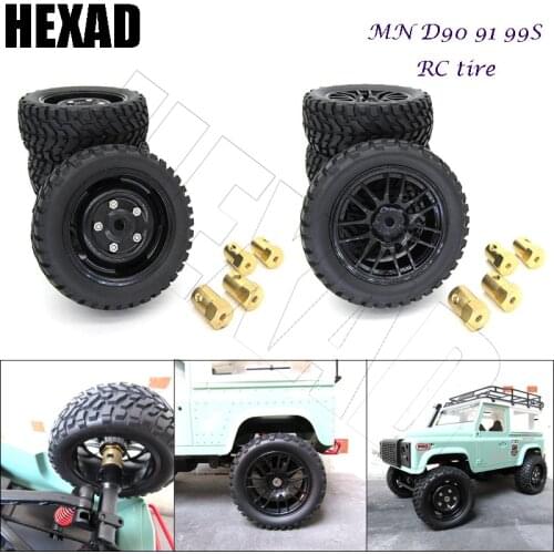 Suitable For MN D90 91 99S Remote Control Model Car Tire Wheel Rim DIY Modified Parts