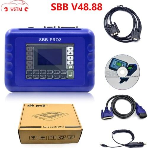 Newest Version SBB PRO2 V48.88 V48.99 with sbb V46.02 Mini Zedbull Auto Key Programmer cover most of cars V48.99