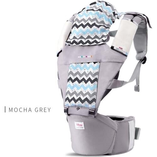Disney Baby Carrier Walkers Waist Stool Removable Hold Waist Belt Backpack Kids Adjustable Infant Hip Seat Infant Sling Wrap