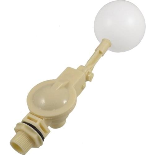 SHGO Hot 3/4" PT Thread Water Sensor Float Plastic Float Valve Floating Ball