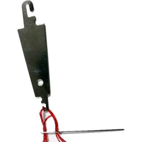 Onroom 10pcs Steel Hook needle threader help for hand sew Ribbon embroidery cross x stitching sewing DIY tool craft needlework