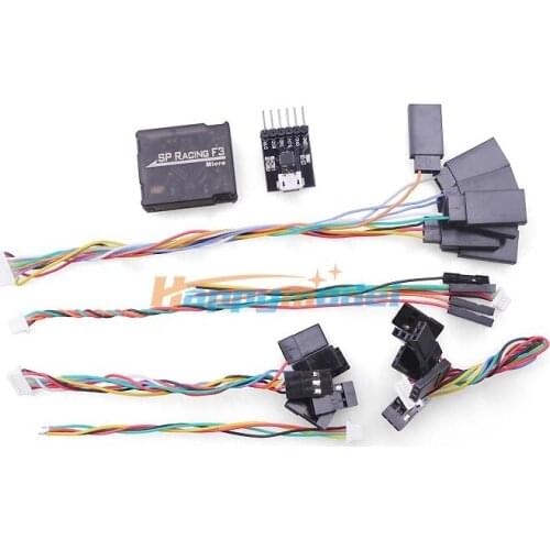 Super Mini / Micro SP Racing F3 Flight Controller Deluxe Version with Barometer and Compass for RC Multicopter