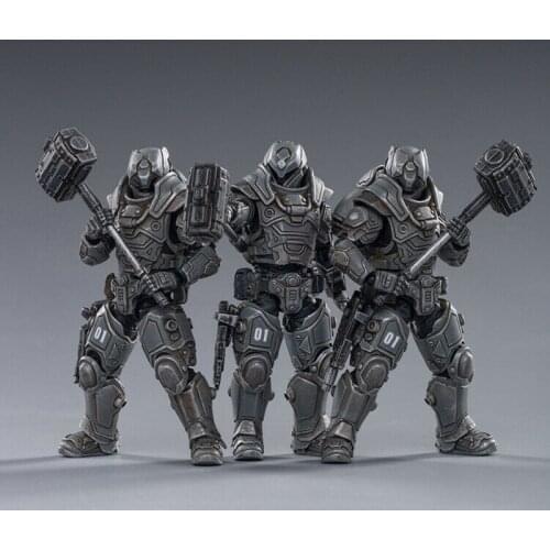 IN STOCK JOYTOY 1/18 JT0746 Interstellar Trooper Hammer Of Steel 3pcs Figure Set Collection