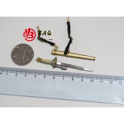 1/6 of the Action Figures model DID D80148 world war ii, the German navy u-boats captains Ritual sword