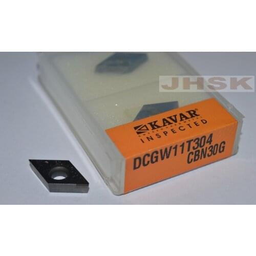 FREE SHIPPING) 2pcs DCGT11T304 CBN INSERT