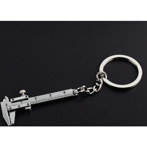Car key mini vernier caliper keychain For Bmw X3 X5 Z3 Z4 3 5 7 Series E38 E39 E46 E83