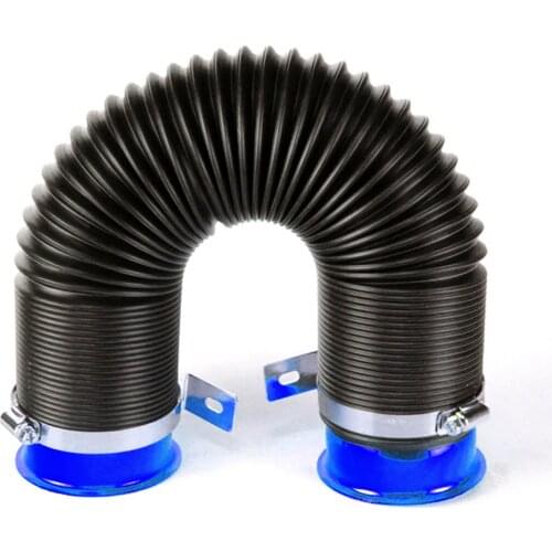 Engine Turbo Air Intake Duct Inlet Ducting Adjustable Flexible Smart 76mm Universal Car Modified Telescopic Hose