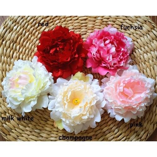Peony Heads Silk Peony Flowers 15cm Peonies artificial Flowers Wholesale Bulk Flowers Wedding Backdrops Photography Background