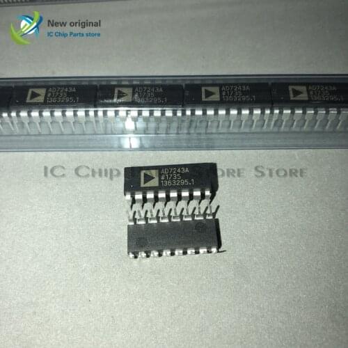 2/PCS AD7243AN AD7243A AD7243 DIP16 Integrated IC Chip New original