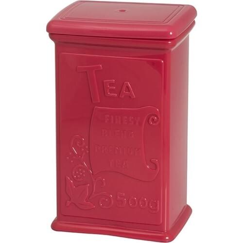 Ews Kitchenware Acrylic Fuchsia Tea Jar