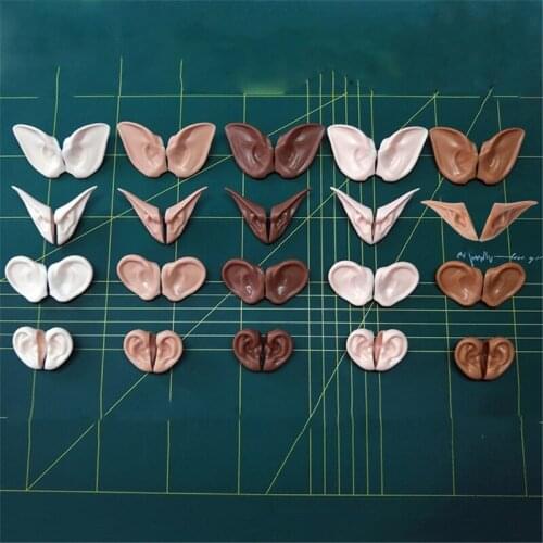 Blyth Doll Icy Toy Ears Toy White Natural Tan Dark And Super Black Skin