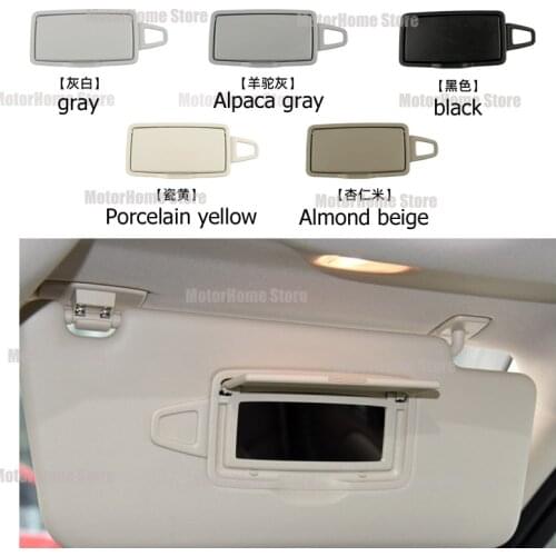 Sun Shade Visor Makeup Cosmetic Mirror Cover For Mercedes Benz W166 GL Class ML Class GLE 166 810 0001