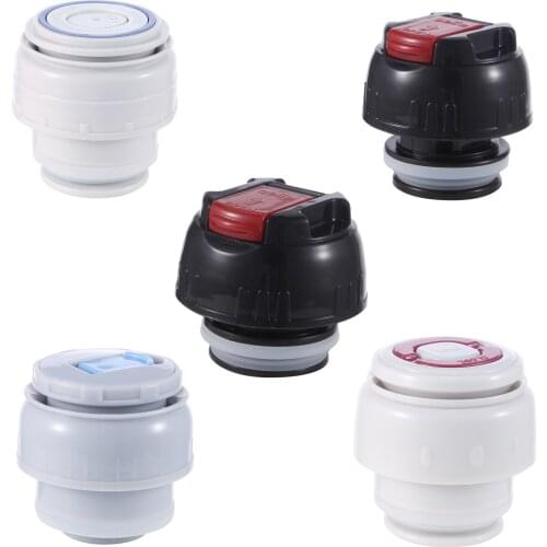 Universal Thermal Kettle Cap Plastic Water Bottle Cover Leakproof Bullet Flask Lid Travel Camping Vacuum Mug Lid Cup Accessories
