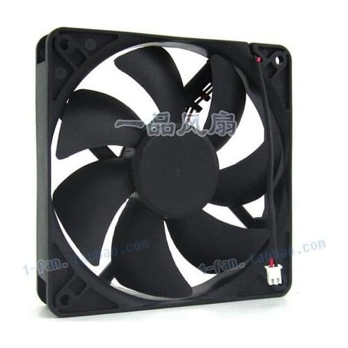 12025 EFC0251B1-Q020-A99 120*120*25MM 12V 4.20W 12CM 2 wire cooling fan