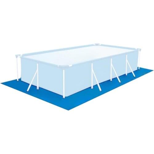 480X280cm Swimming Pool Ground Cloth Square Above Ground Pool Mat Made Of PE Material Safe And Wear-resistant