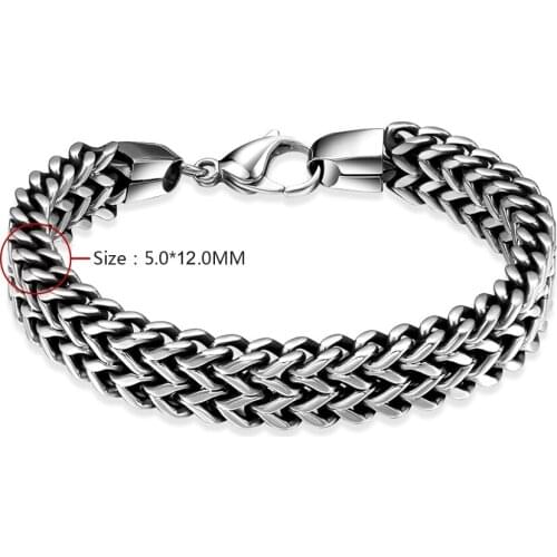 New high-quality jewelry, S925 Silver color bracelet, fashion jewelry, ancient Maya European fashion classic mens bracelet H025