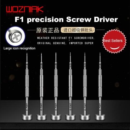 WOZNIAK Original F1 Precision Screwdriver Antiskid Handle for iphone Android Mobile Phone Removal Screw Driver Repair Tools kit