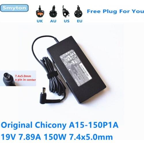 Genuine Chicong A15-150P1A 19V 7.89A 150W AC Adapter For Clevo P655RA P671RA P950HP MSI WS60 Gaming Laptop Power Supply Charger