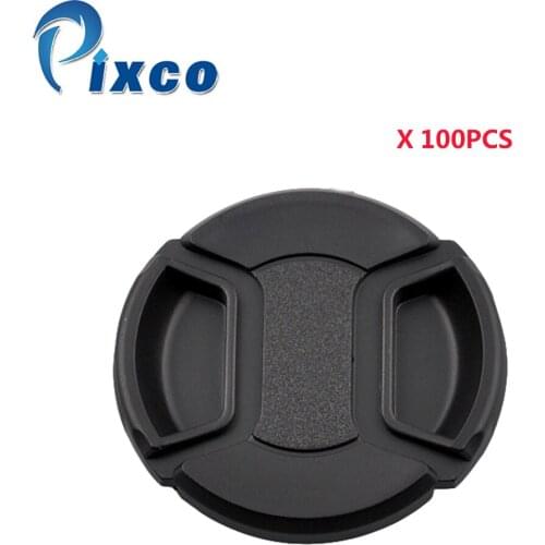 Pixco 100pcs 49mm Lens Cap For Canon For Nikon For Pentax For Olympus Cap