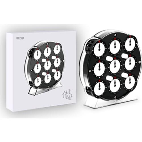 QiYi Magnetic Cubes Watch Cubes Puzzle Toys for Children 14 Y Educational Puzzle Cubes Game Stress Reliver Toys for Adults