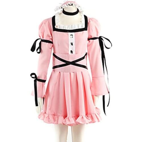 S-3XL Can be tailored Anime Mirai Nikki Cosplay Uryuu Minene 9th Man Woman Halloween Lolita Dress Cosplay Costume