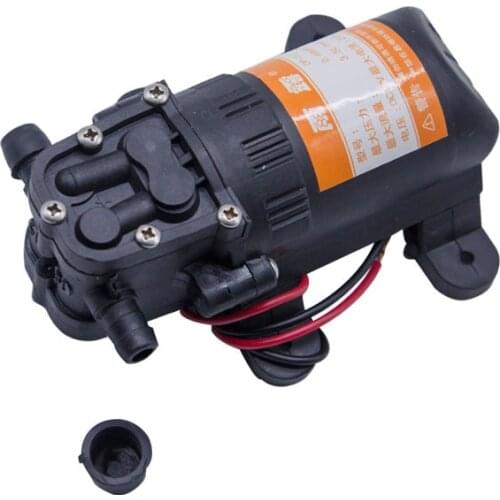 DC 12V 70PSI 3.5L/Min Agricultural Electric Water Pump Black Micro High Pressure Diaphragm Water Sprayer Car Wash 12 V