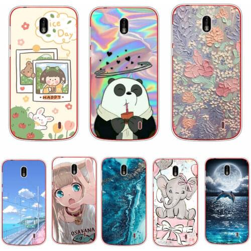 Silicon Case for Nokia 1 Case back Cover Soft TPU for Nokia 1 Phone Case Bag shell