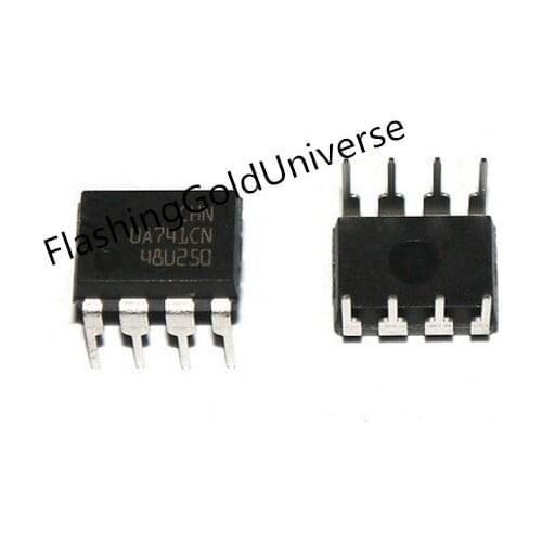 100pcs DIP8 IC UA741CN UA741CP New original