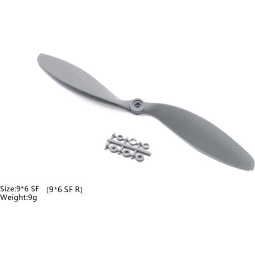 2PCS Electric Propeller Props Slow Fly Paddle Blade 7x3.8 7x5 8x3.8 8x6 9x4.7 9x6 10x3.8 for RC Airplane Model Replace APC