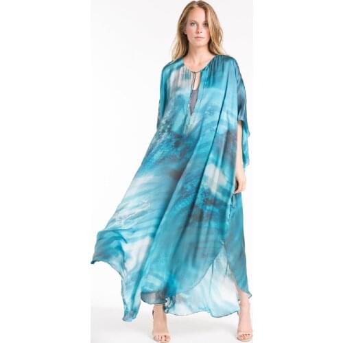 2020 Beach Dress Kaftan Pareo Sarongs Sexy Cover-Up Bikini Swimwear Tunic Swimsuit Bathing Suit Cover Ups Robe De Plage #Q1070