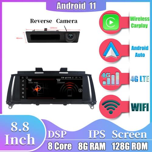 6+128GB 10.25'' Android 10.0 Car Player GPS Navigation Radio Multimedia Video For BMW 1 Series 120i E81 E82 E87 E88 2006-2011