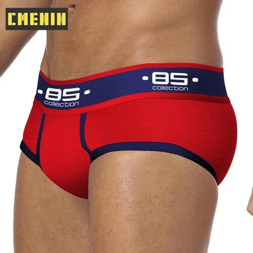 Brand Male Underwear Men Briefs Mens Sexy Underpants Low-waist Sexy Briefs For Man Sleepwear Panties BS145