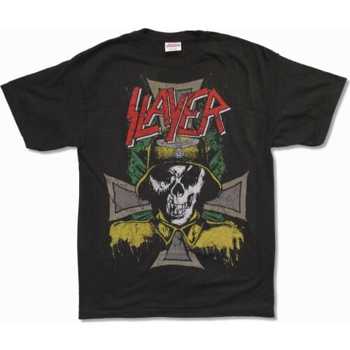 Slayer Ghosts Of War Black T Shirt New Official Band Merch Pop Cotton Man Tee