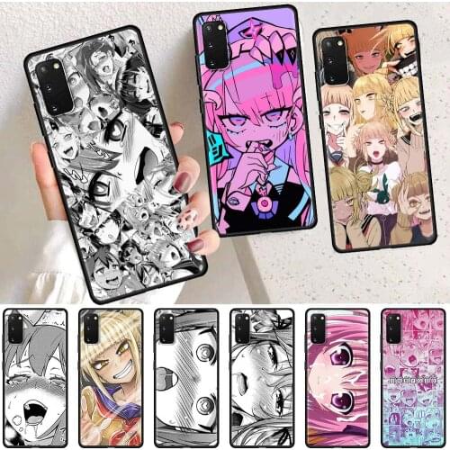 Hentai Harajuku Anime Girl Case For Samsung Galaxy S20 FE S21 Ultra S10 S9 S8 Plus Note 20 8 9 10 Lite Black Shockproof Fundas