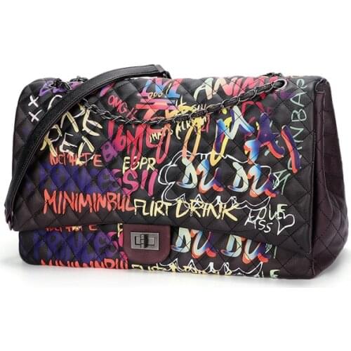 Colorful Designer Bag Travel Bags Women Handbags Luxury Designer Bag Graffiti Women Shoulder Bags Ladies Purses and Handbag