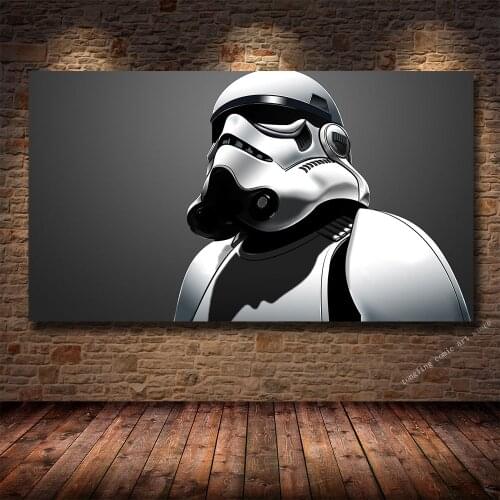 Classic Movie Star Wars Series Creative Poster Canvas Painting Living Room Bedroom Decoration Painting As A Gift Cuadros Decor