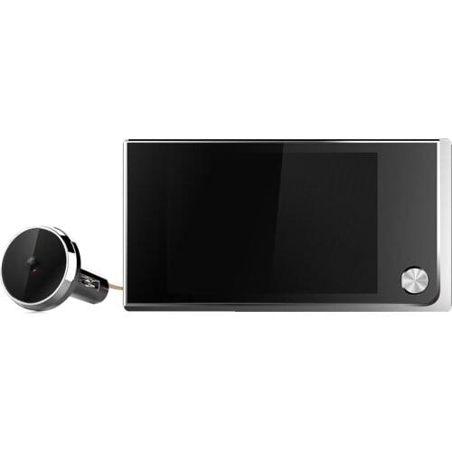LCD Video Smart Vision Camera Door Eye Viewer Wired Security Password, High Effective for Villa, Apartment, High Graded