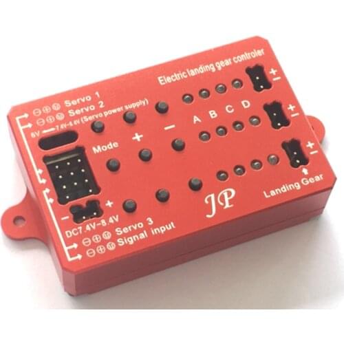 JP multifunctional landing gear controller, door, electric landing gear retractable and brake integrated Model airplane