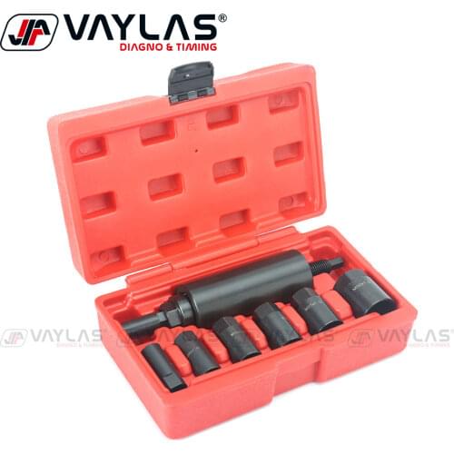 7Pcs Drive Shaft Installation Tool Set Drive Shaft Disassembly Tools Kit for Mercedes-Benz BMW Porsche Otis