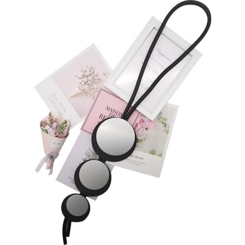 New Black Rope Round Metal Leather Rubber Pendant Necklace For Ladies Fashion Design Necklaces Jewelry Womens Accessories