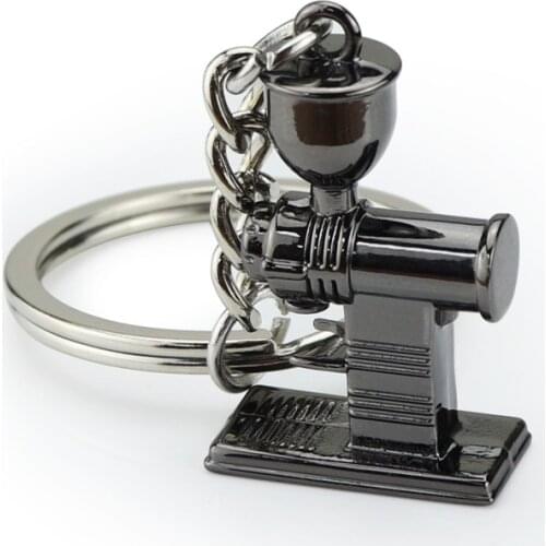 New Women/Mens Fashion Handmade Pearl milk tea coffee cup Key Chains Key Rings Alloy Charms Gifts Wholesale