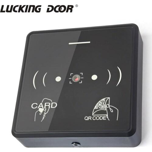 NFC 13.56Mhz IC Barcode Qr Code Reader TTL RS232 RS485 Wiegand 26 34 Output Access Control Reader 20000 User Qopen APP