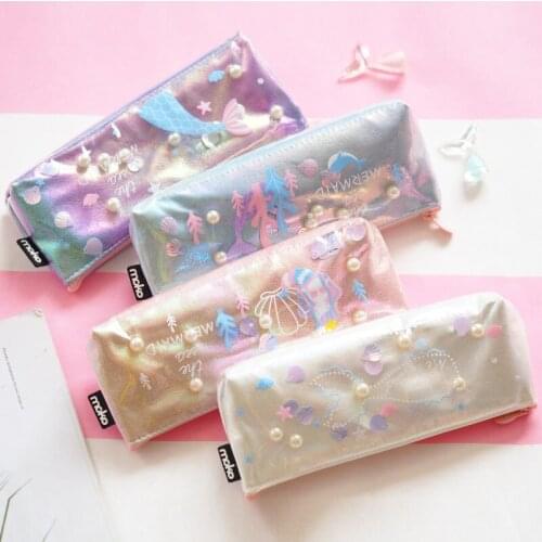 Large Capacity Pencil Bag Korean School Supplies Cute Pen Pouch