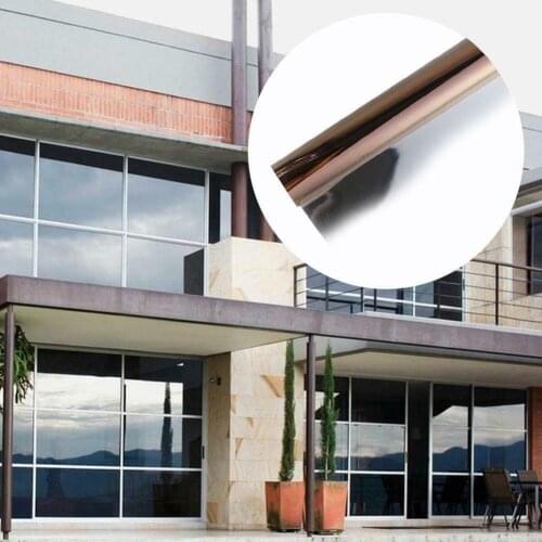 200*60CM Waterproof Window Film One Way Mirror Silver Insulation Stickers UV Rejection Privacy Windom Tint Films Home Decoration