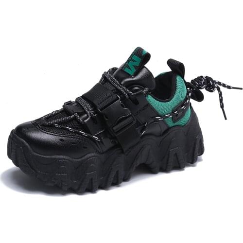 Women Platform Chunky Sneakers 2020 Autumn Winter Casual Shoes Fashion Dad Shoes Female Sports Sneakers High Heel 6cm Trainers